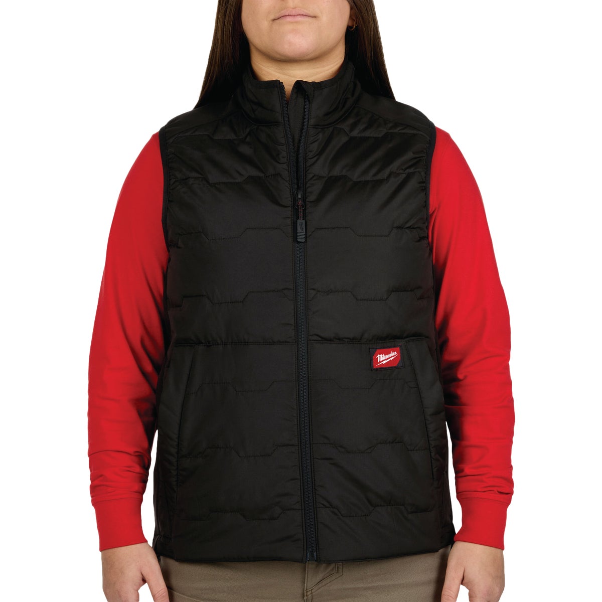 Milwaukee FREEFLEX Women's Large Black Lightweight Insulated Vest
