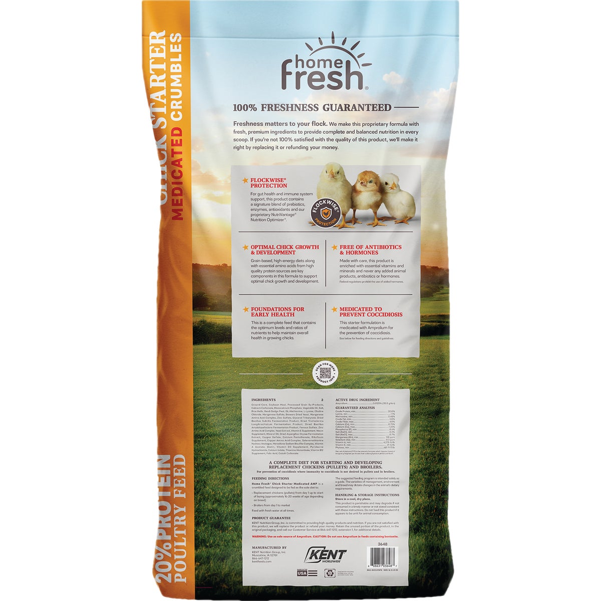 Kent Home Fresh 50 Lb. Poultry Starter Crumble Image 8