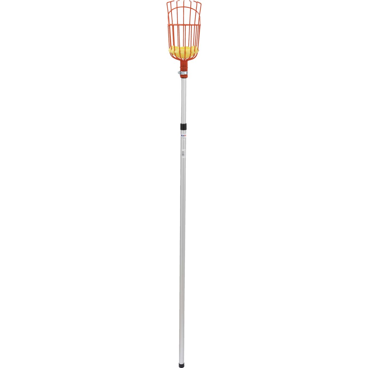 Best Garden Basket with Long Handle Enameled Steel Aluminum Fruit Picker Image 3