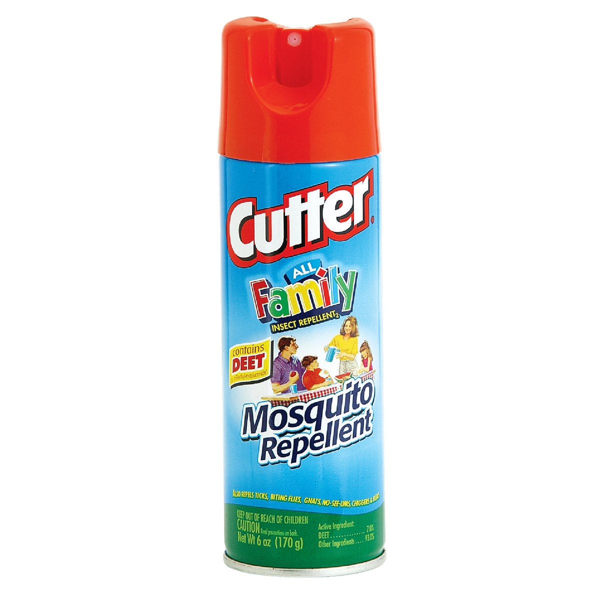 Cutter All Family 6 Oz. Insect Repellent Aerosol Spray