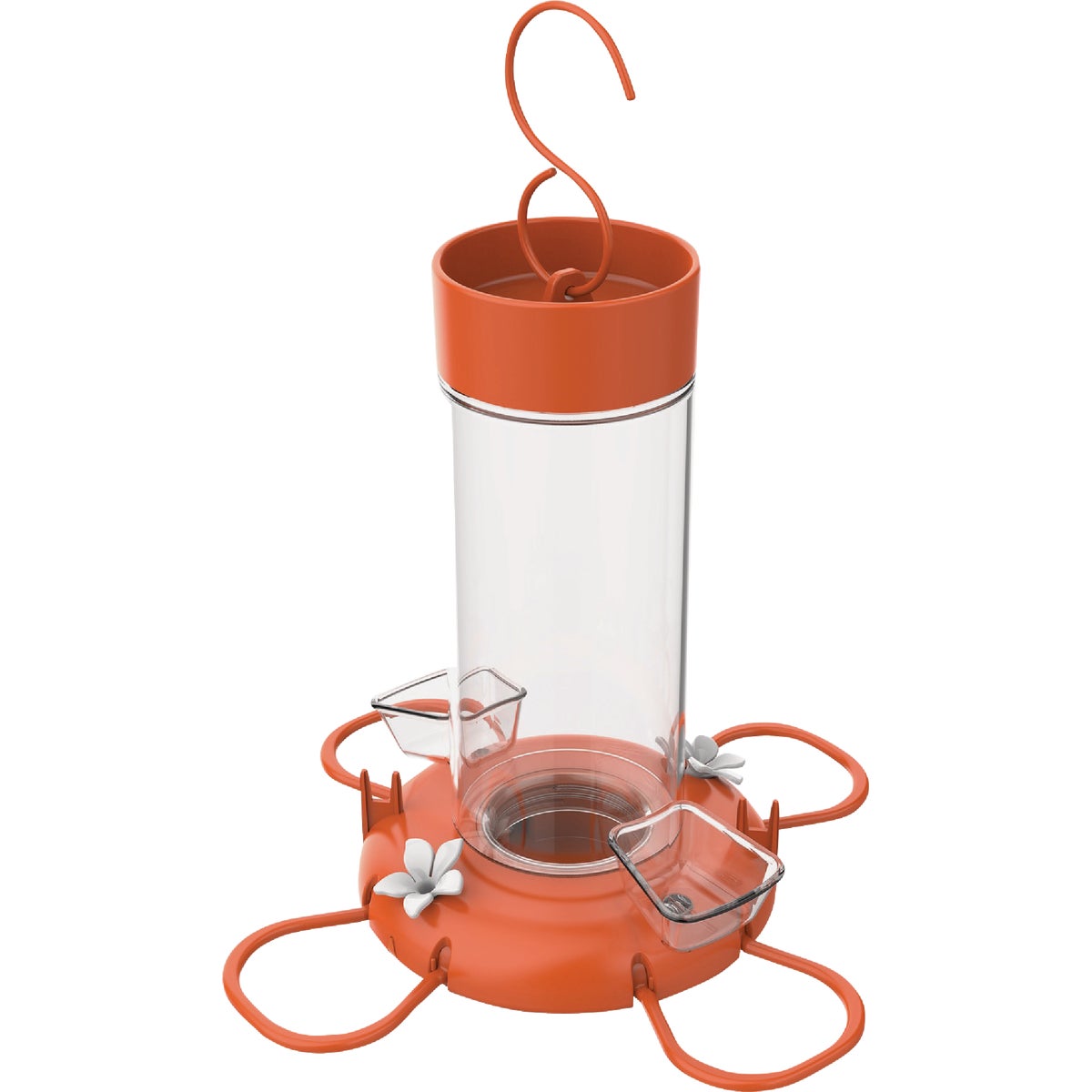 Nature's Way 30 Oz. Orange Blossom Glass Oriole Feeder with Jelly Attachments