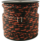 Do it Best 1/2 In. x 250 Ft. Orange & Black Truck Polypropylene Rope Image 1