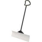 Suncast 30 In. Ultra High Molecular Weight Steel & Resin Snow Pusher Image 1