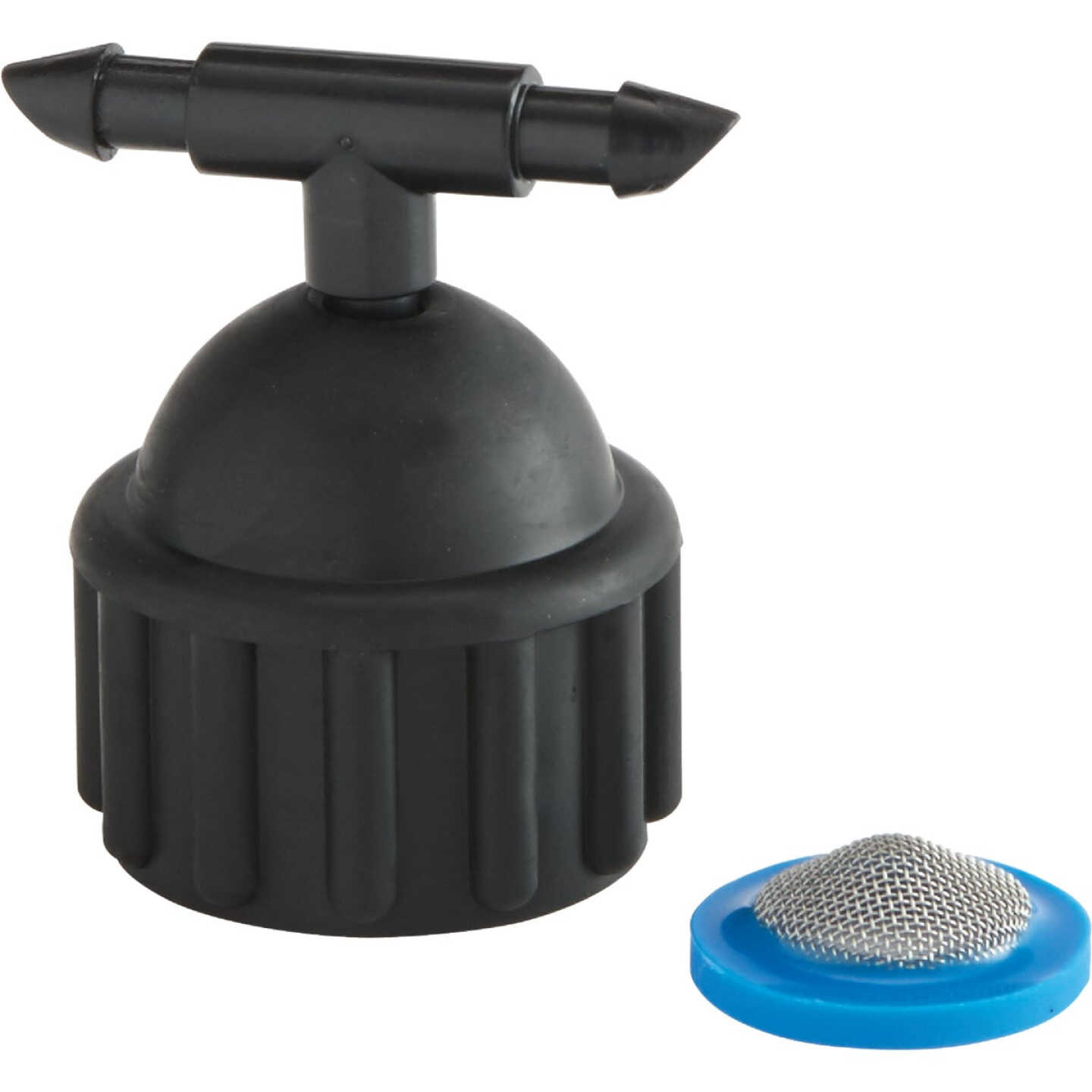 Raindrip 1/2 In. Female Pipe Thread x 1/4 Barbed Tee Riser-To-Drip Adapter Image 1