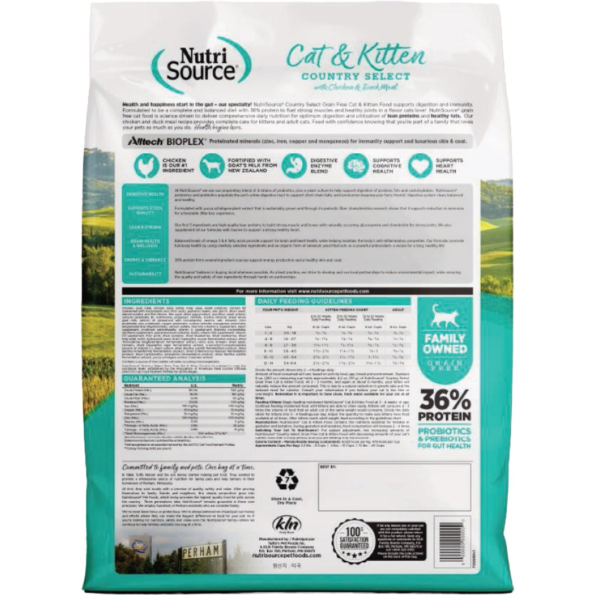 NutriSource 4 Lb. Country Select Recipe Grain Free Cat Food Image 7