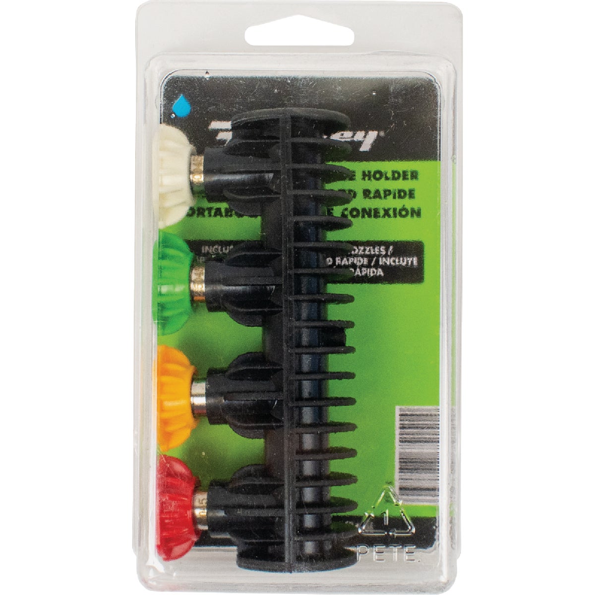 Forney 4-Piece Quick Connect Nozzle Holder & 4.5mm Nozzle Value Kit