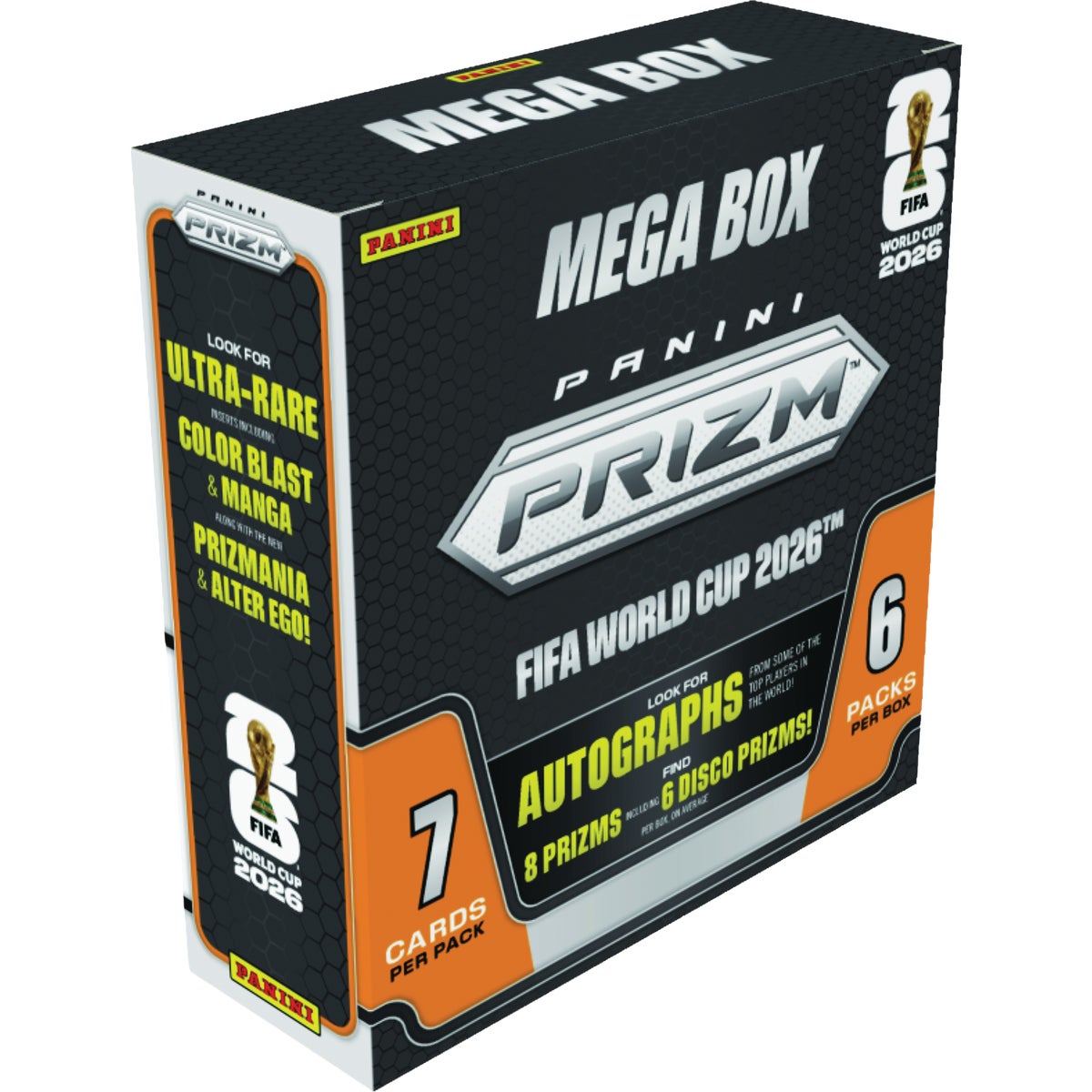 Panini 2026 Prizm World Cup Mega Box