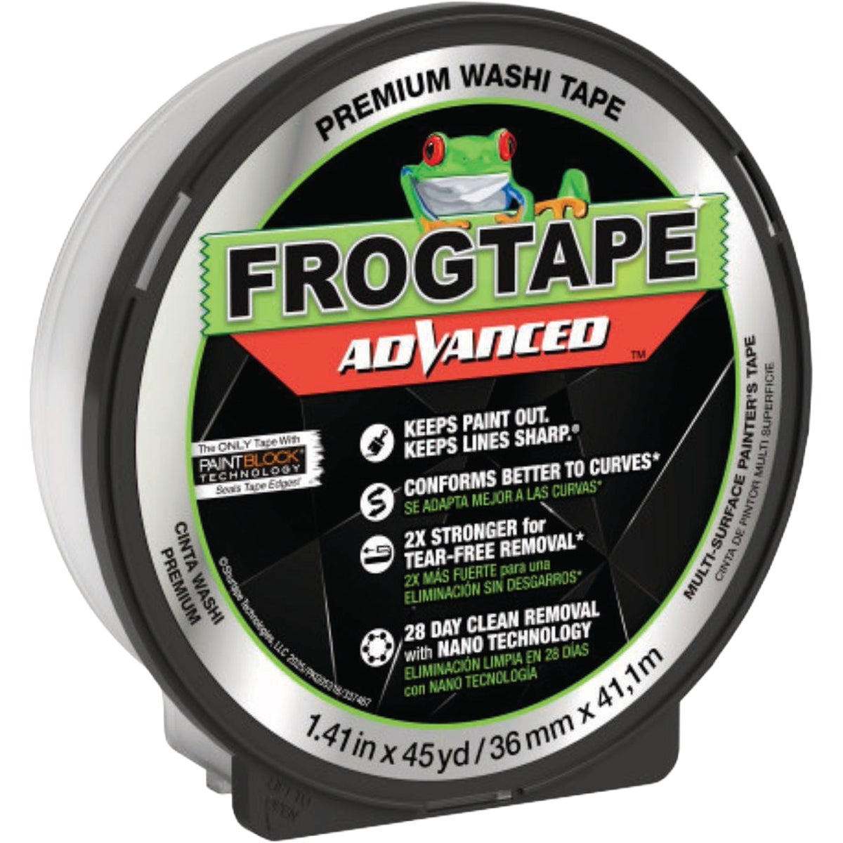 FrogTape 1.41 In. x 45 Yd. Advanced Painter's Tape Image 2