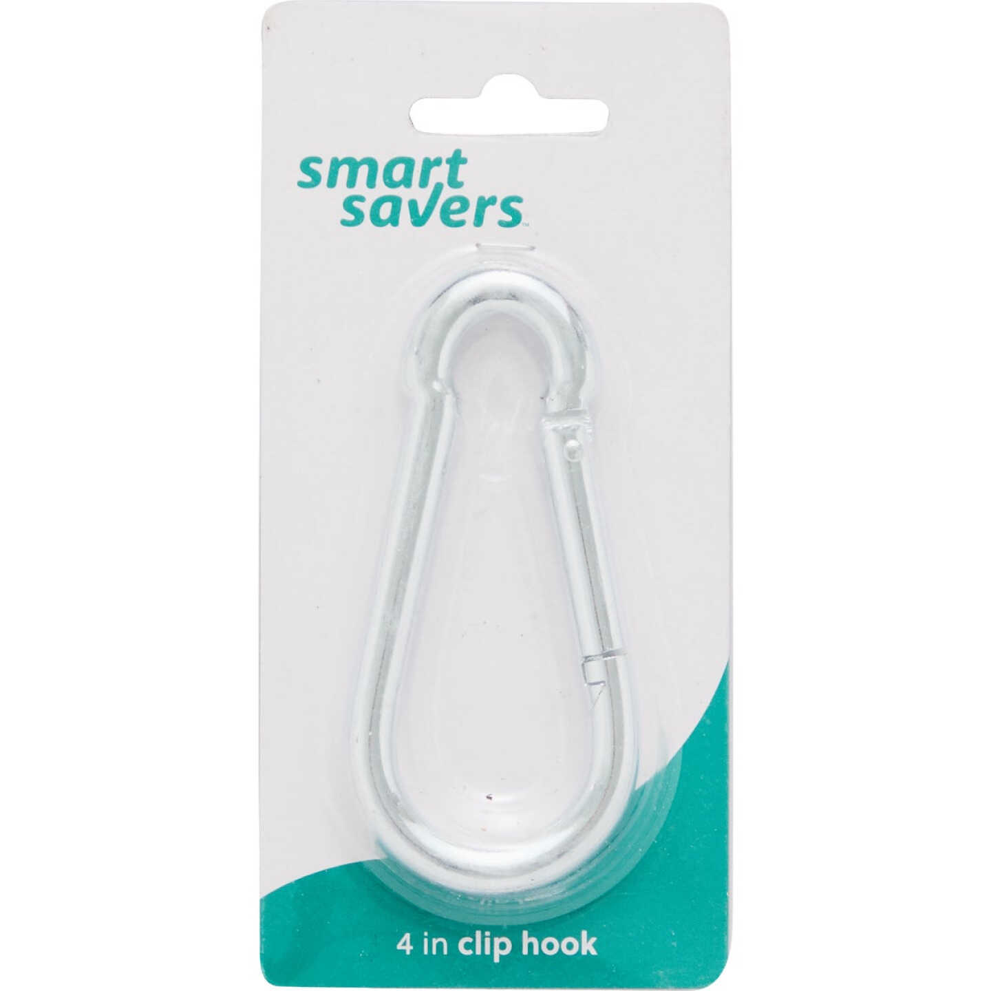 Smart Savers 15/32 In. 650 Lb. Load Capacity Zinc-Plated Steel Hook Clip Image 1