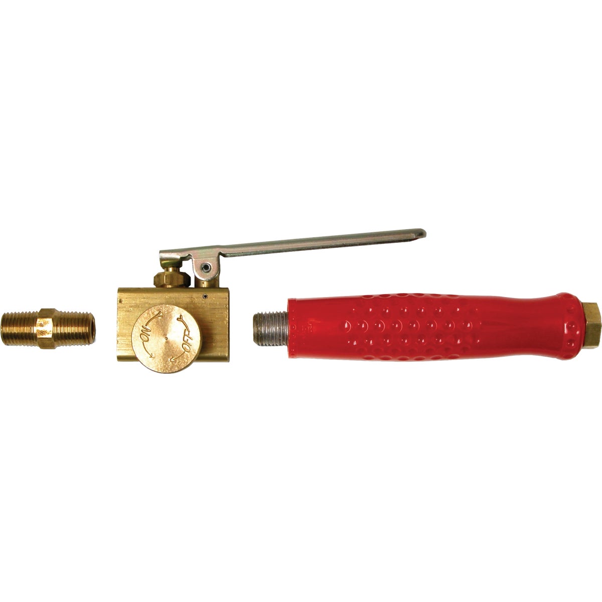 Flame Engineering Brass Squeeze Valve with Handle