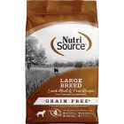 NutriSource 26 Lb. Large Breed Lamb Meal & Peas Recipe Grain Free Dog Food Image 1
