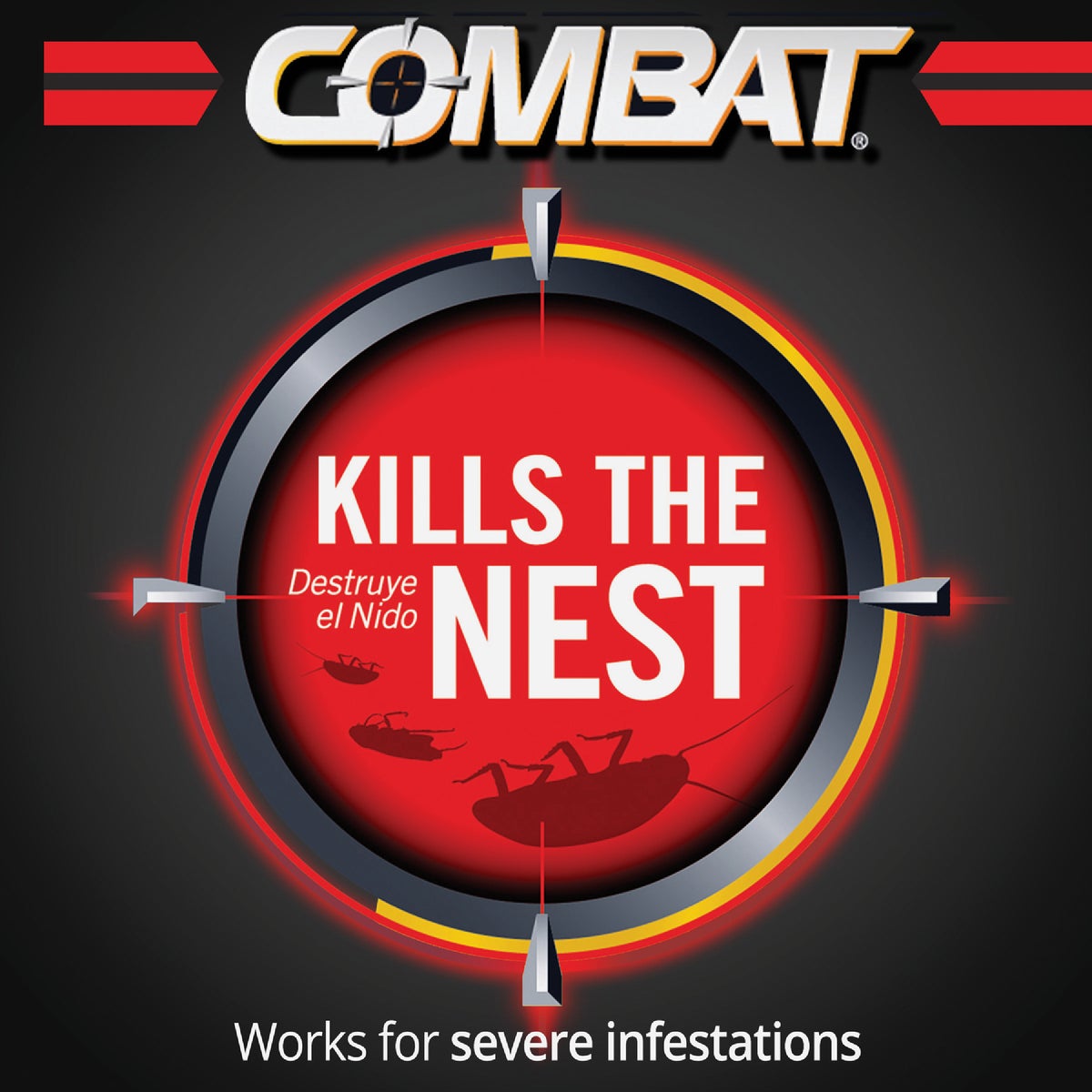 Combat Source Kill 0.42 Oz. Solid Small Roach Bait Station (12-Pack) Image 3
