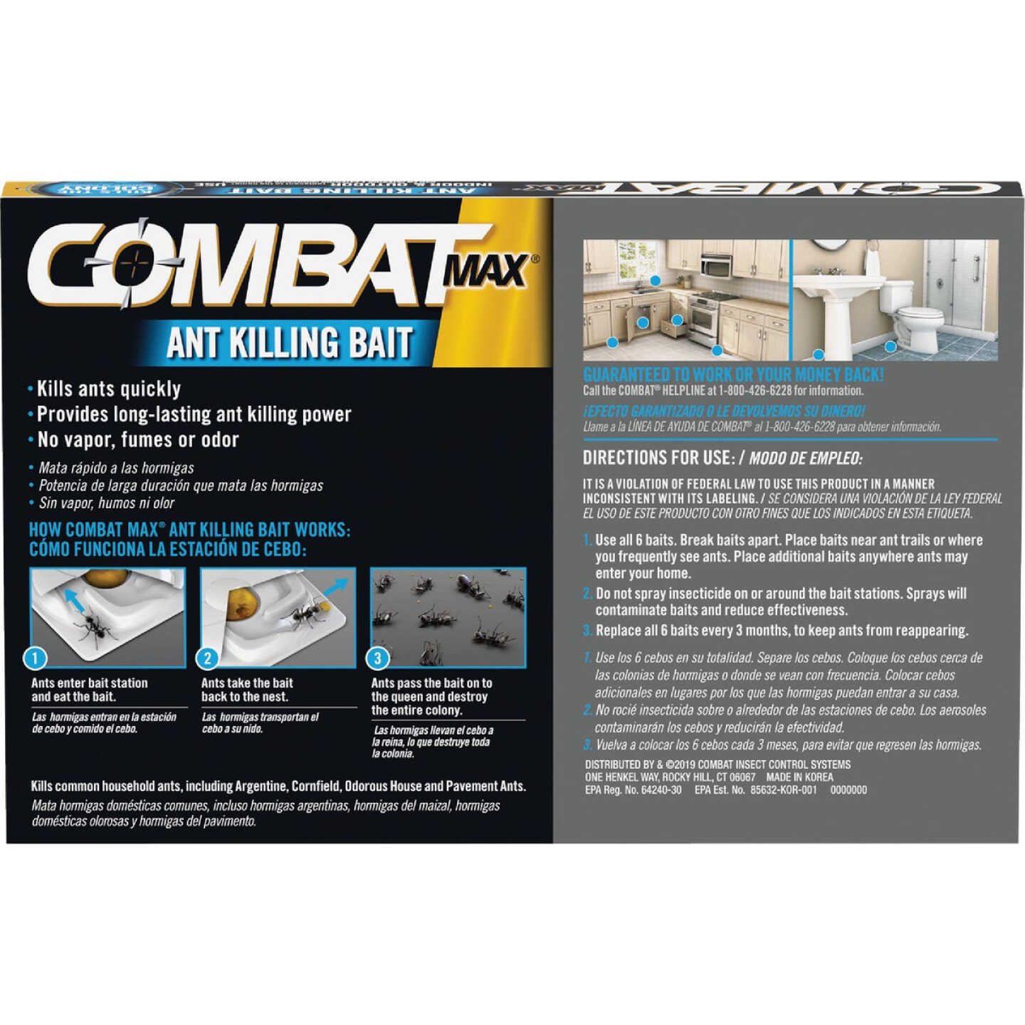 Combat Source Kill Max 0.21 Oz. Solid Ant Bait Station (6-Pack) Image 7