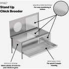 Stromberg's Stand Up Chick Brooder Image 2