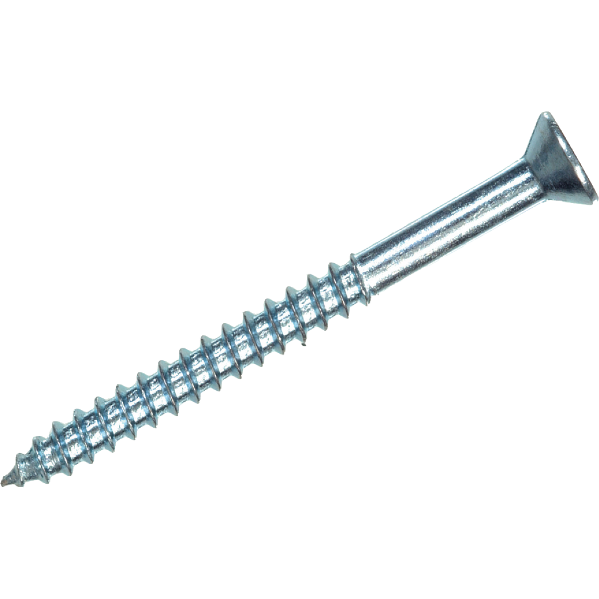 Hillman #8 x 2-1/2 In. Phillips Flat Head Zinc Chromate Wood Screw (8-Count)