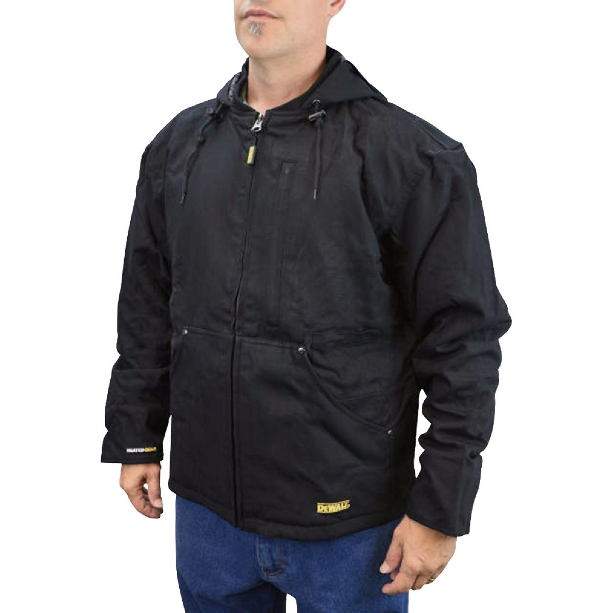 DEWALT Men's Black Heated Coat Kit, XL Image 3