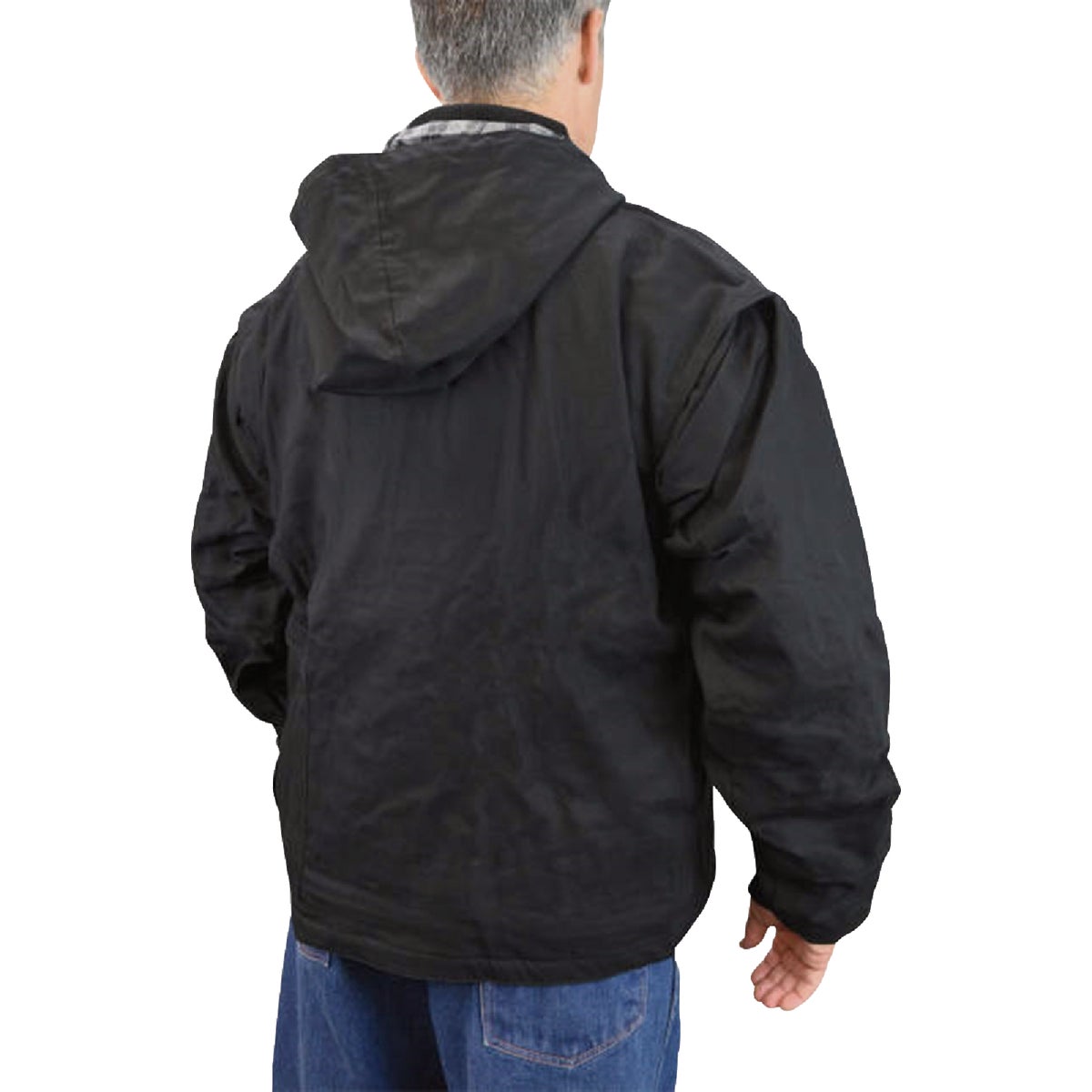 DEWALT Men's Black Heated Coat Kit, XL Image 4