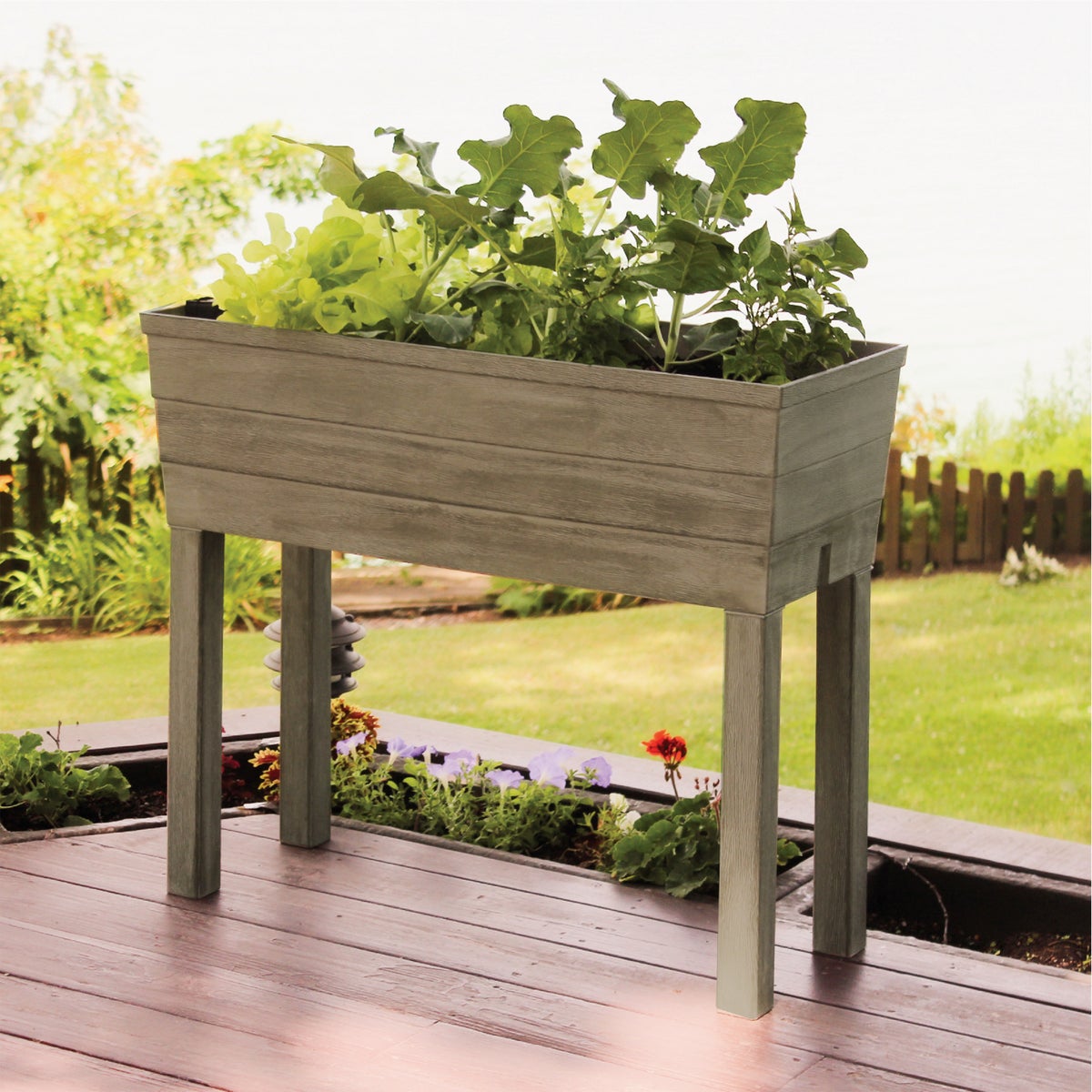 Emsco 33 In. x 13 In. High Rise Elevated Garden Bed Image 2