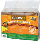 Hydrofarm GROW!T Organic Coco Coir Brick Planting Mix (3-Pack) Image 2
