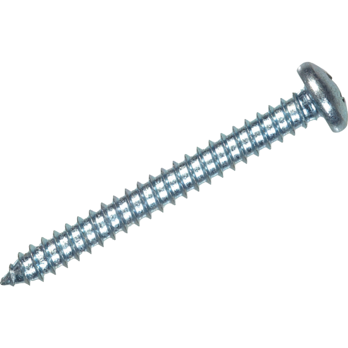 Hillman #6 x 1 In. Phillips Pan Head Zinc Sheet Metal Screw (15-Count) Image 1