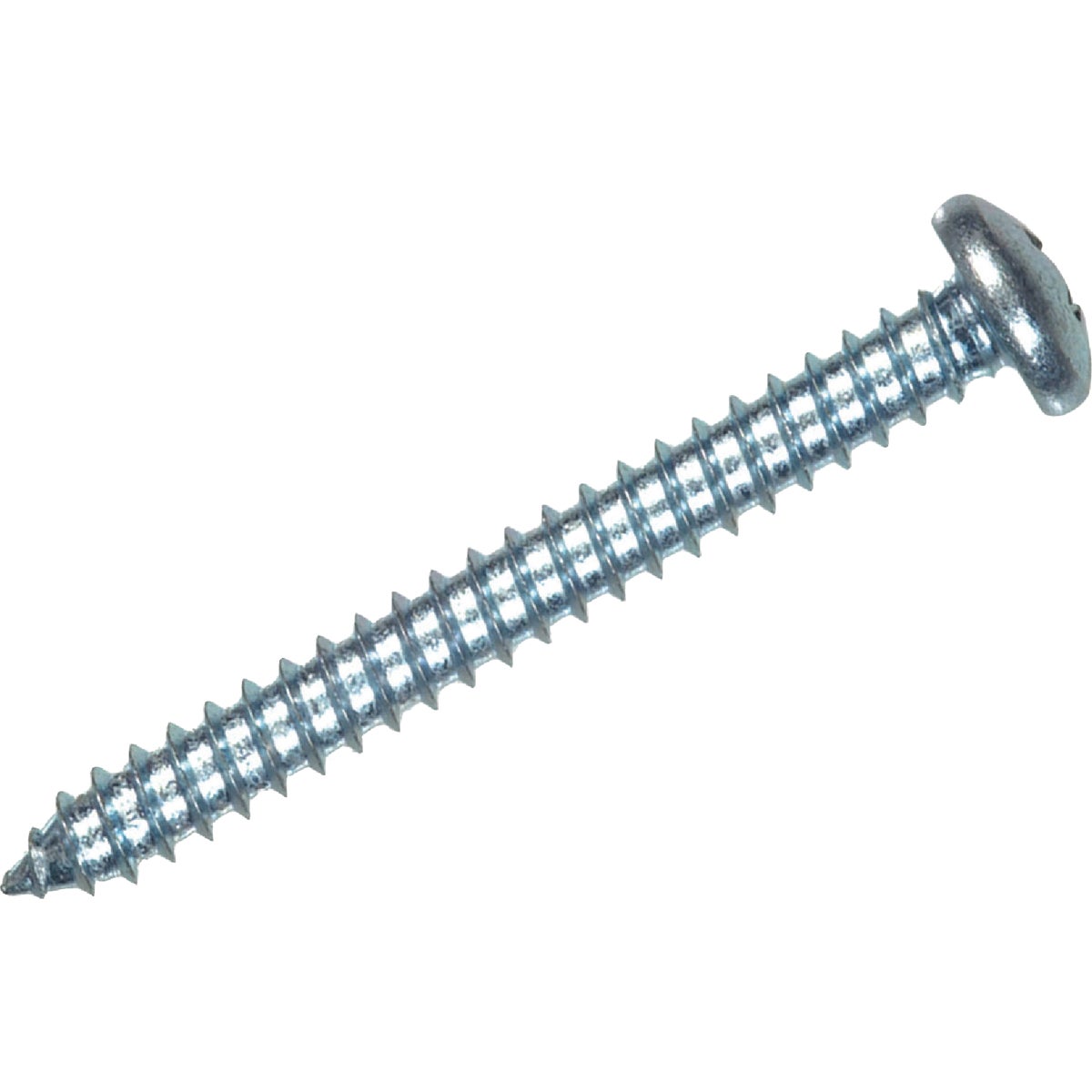 Hillman #10 x 2 In. Phillips Pan Head Zinc Sheet Metal Screw (4-Count)