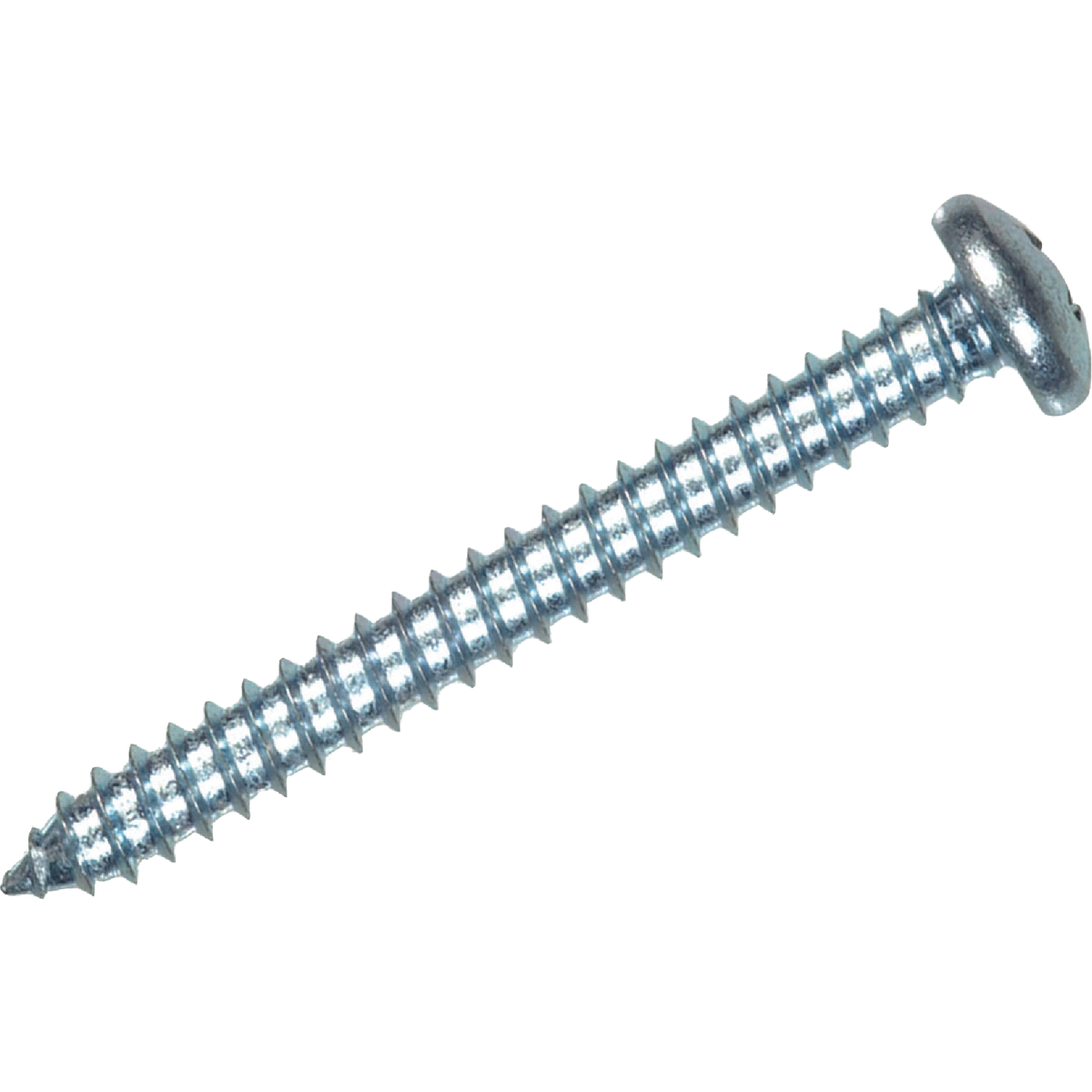 Hillman #14 x 1-1/2 In. Phillips Pan Head Zinc Sheet Metal Screw (4-Count)