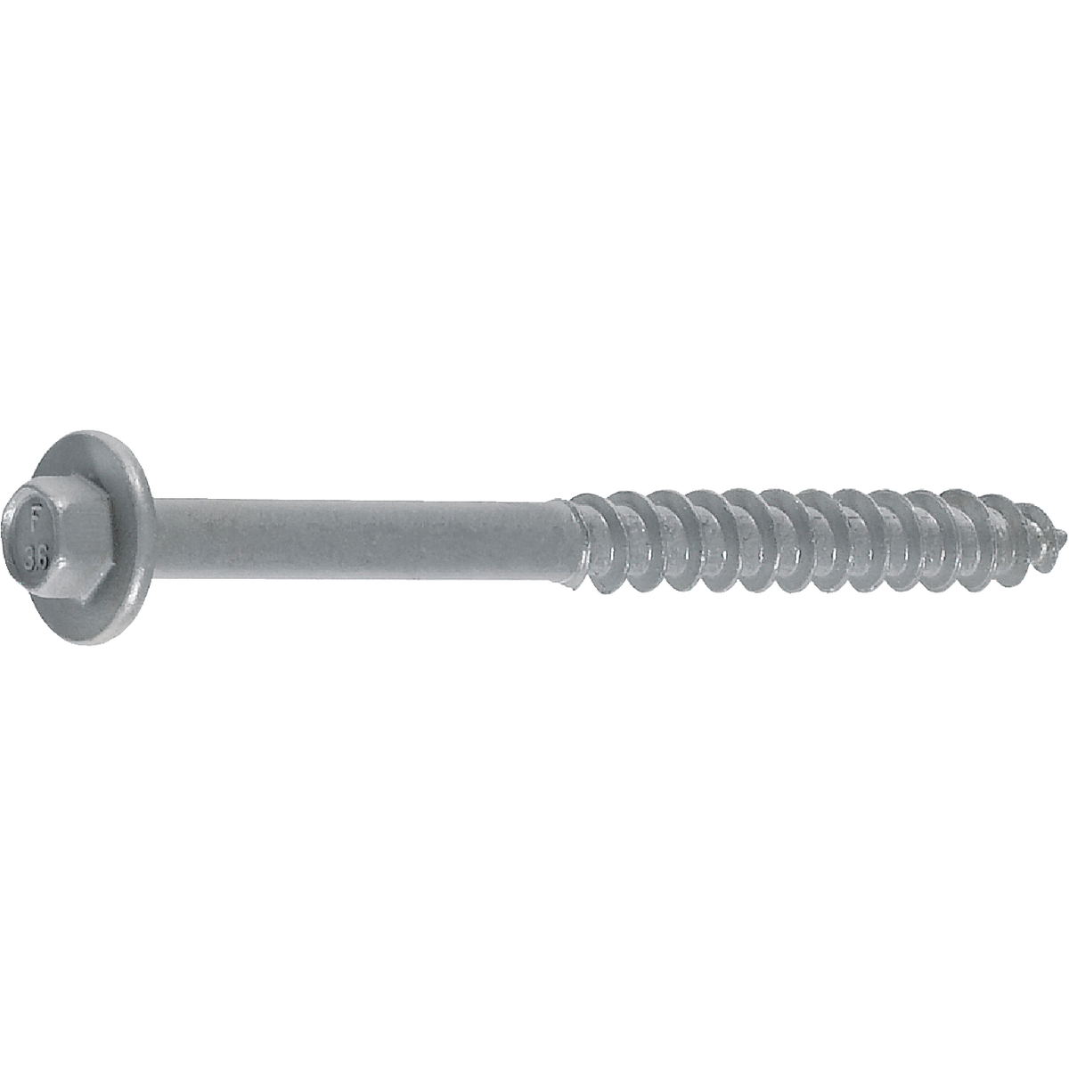 FastenMaster LedgerLok 0.305 In. x 3-5/8 In. Coarse Steel Hex-Head Ledger Board Fasteners (250-Count Box) Image 1