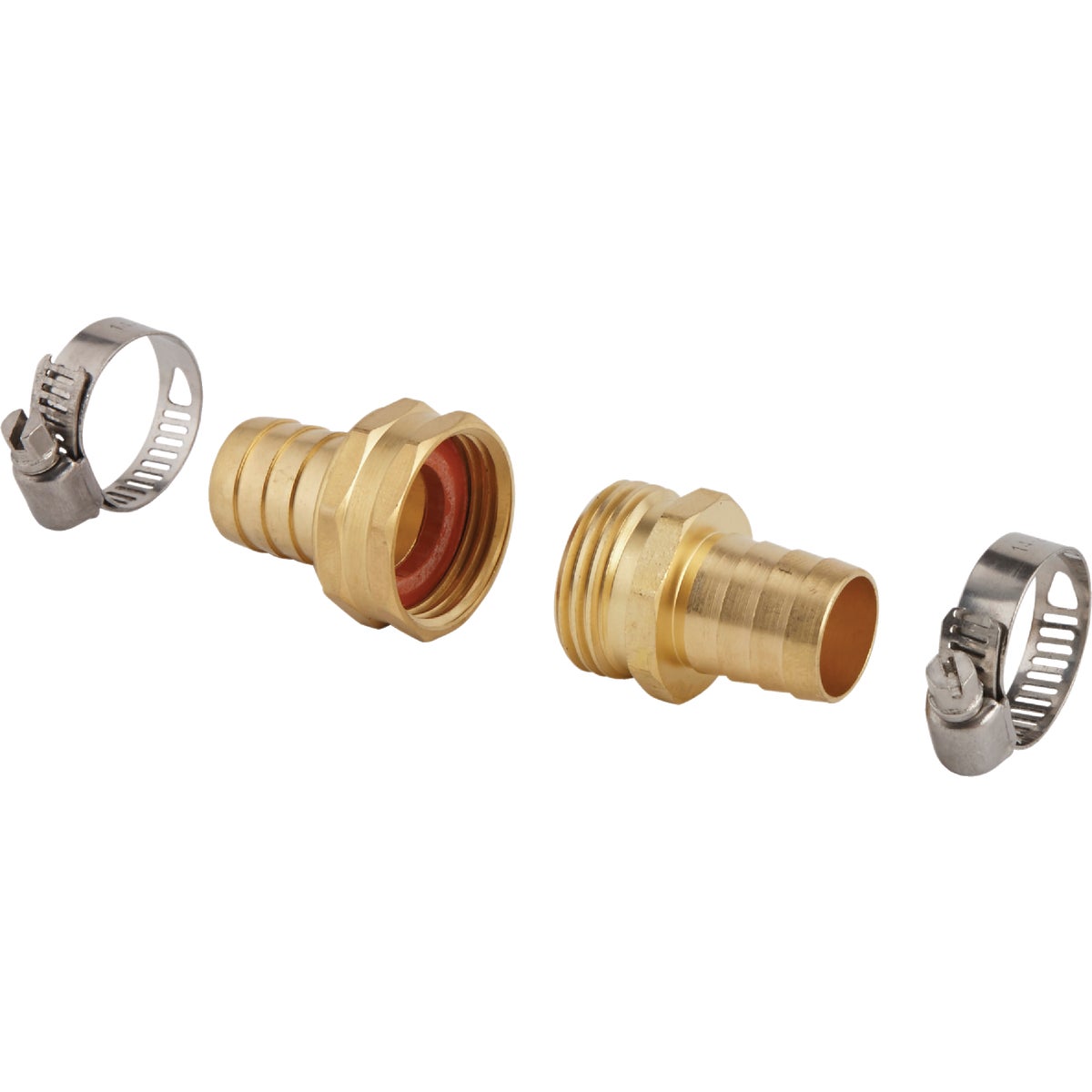 Best Garden 3/4 In. Brass Hose End Hose Mender