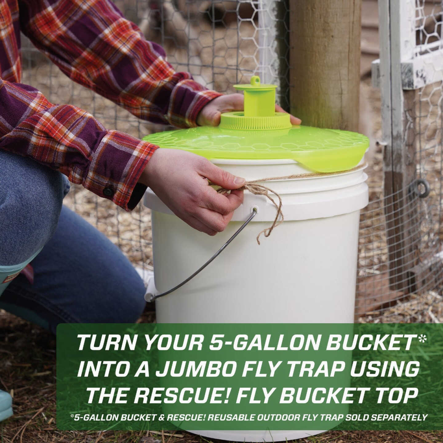 Rescue Fly Bucket Top Shelf Tray Image 2