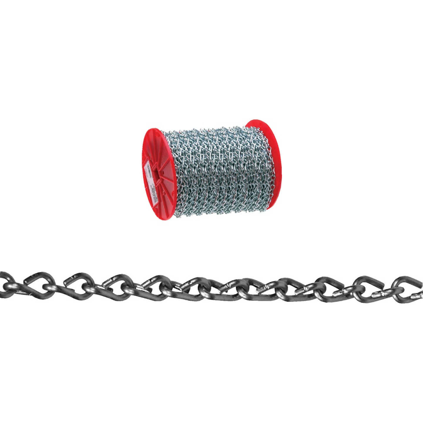 Campbell #16 200 Ft. Brass Finished Low-Carbon Steel Coil Chain Image 1