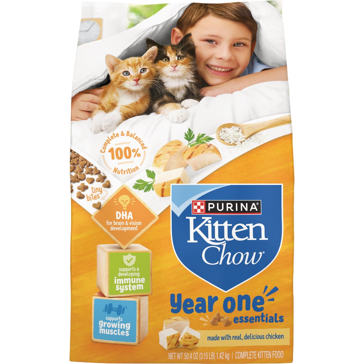 Purina Kitten Chow 3.15 Lb. Chicken Dry Kitten Food