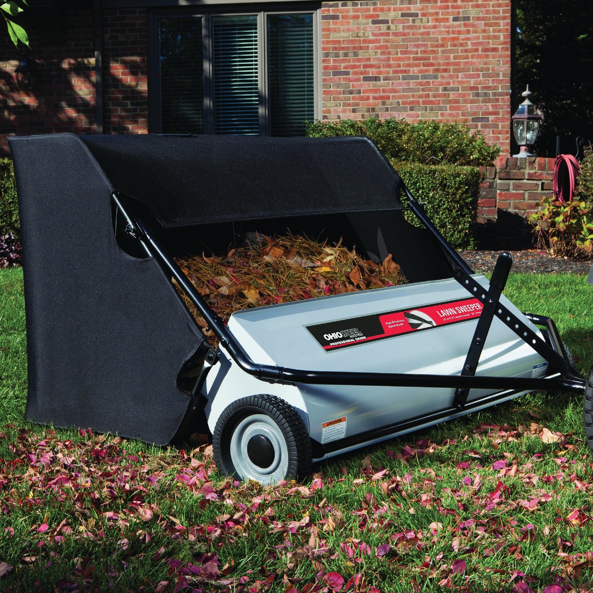 Ohio Steel 42 In. 22 Cu. Ft. Tow-Behind Lawn Sweeper Image 2