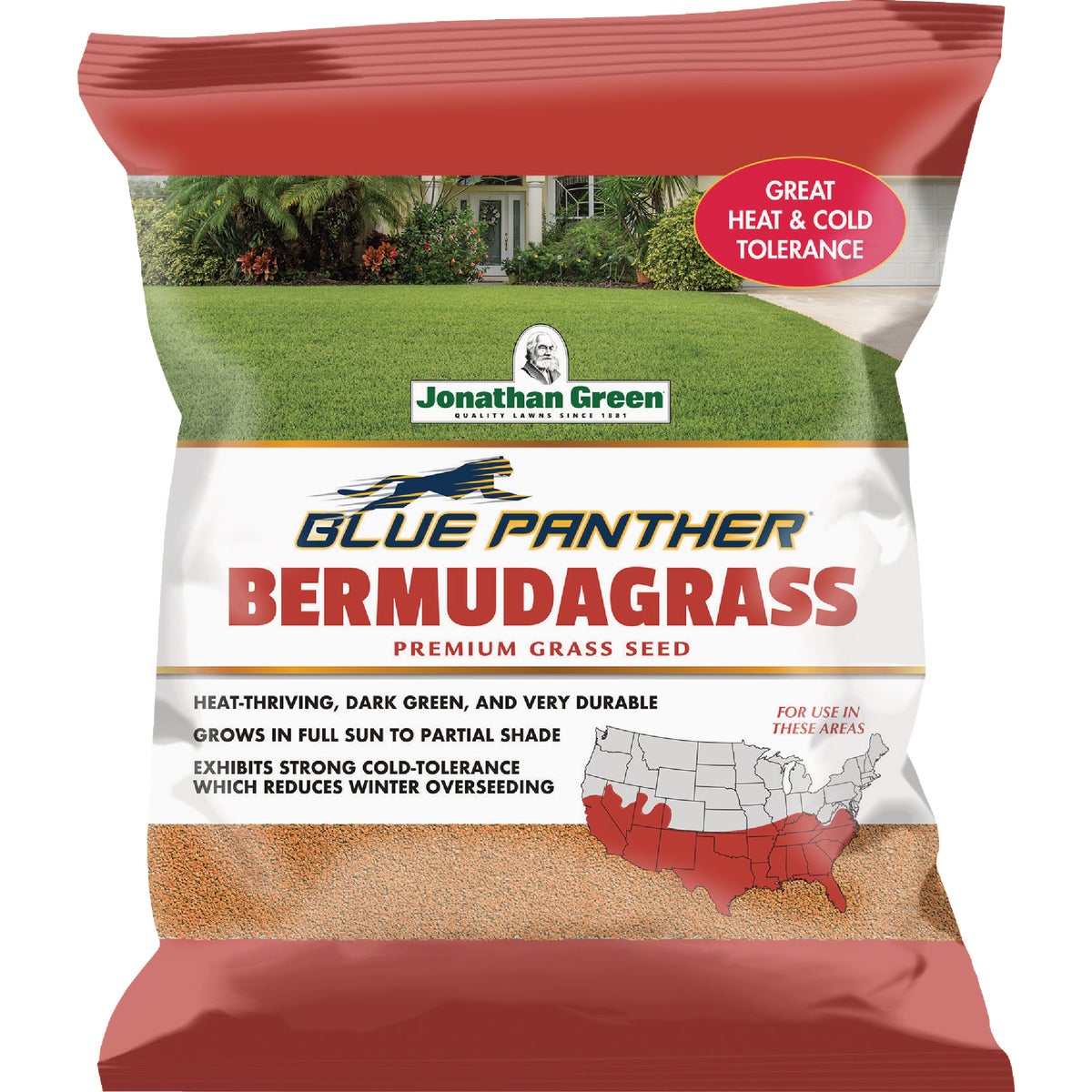 Jonathan Green Blue Panther Bermudagrass 1 Lb. Grass Seed