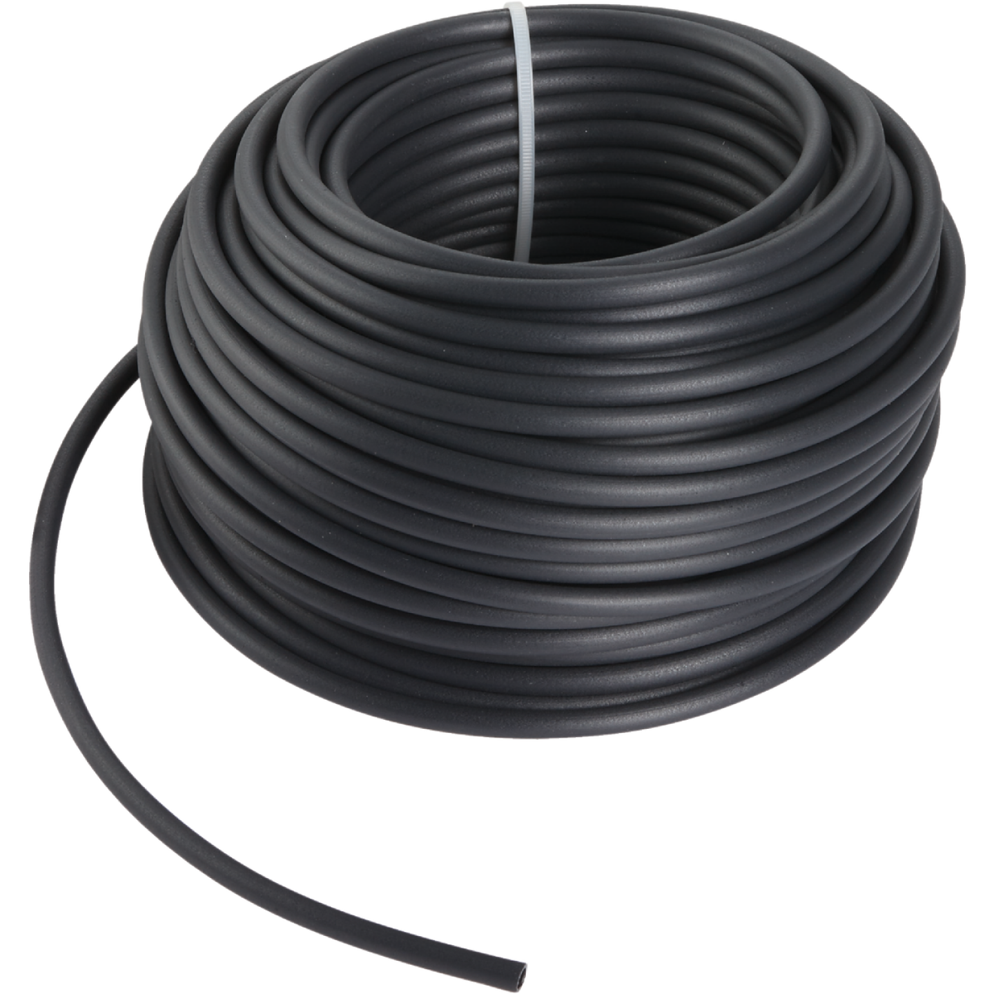 Rain Bird 1/4 In. x 100 Ft. Black Plastic Blank Drip Tubing Image 1