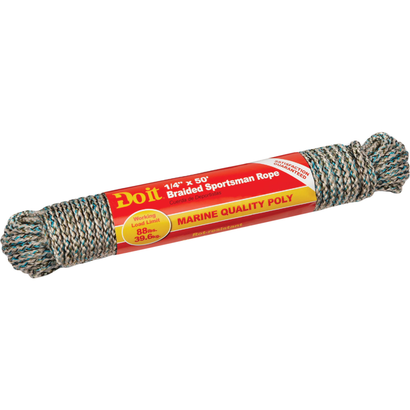Do it Best 1/4 In. x 50 Ft. Camouflage Braided Sportsman Polypropylene Packaged Rope Image 1