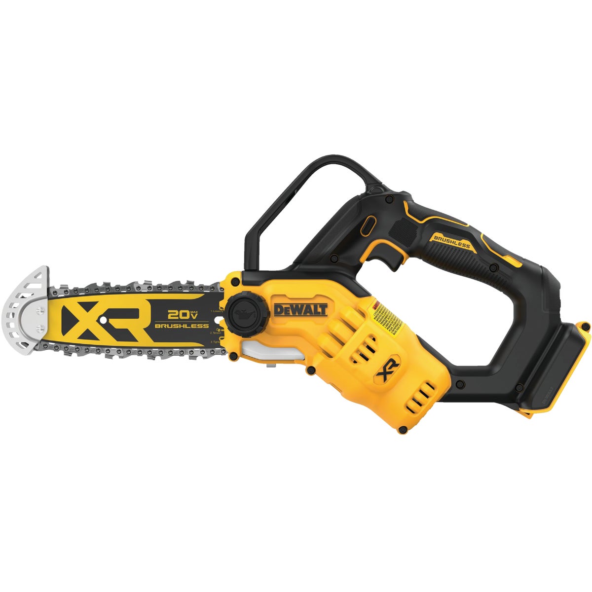 DEWALT 20V MAX 8 In. Brushless Cordless Pruning Chainsaw (Tool Only)