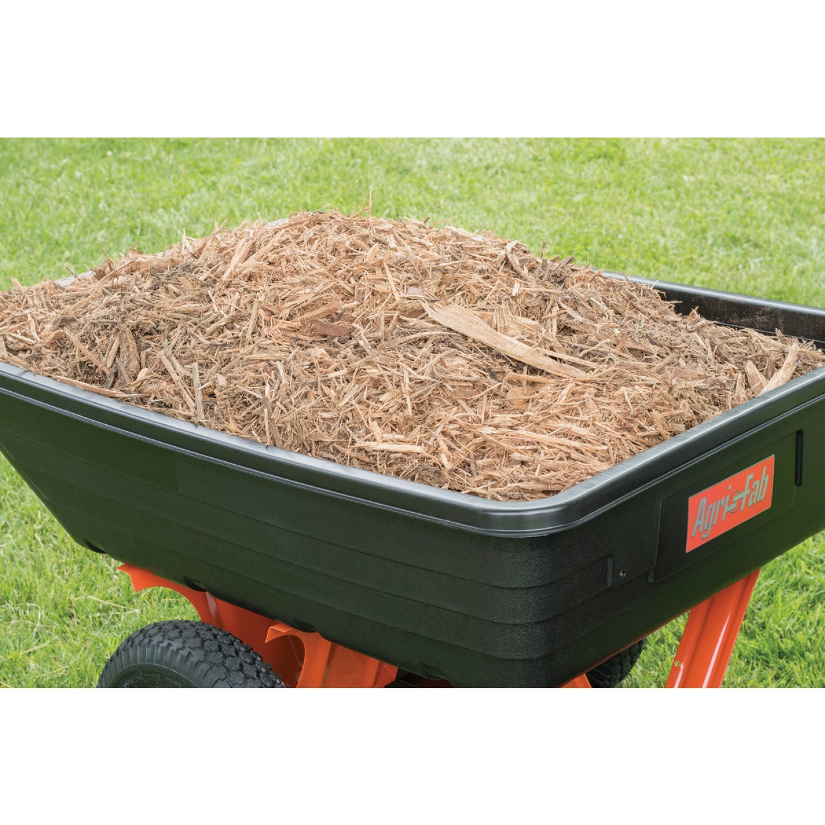 Agri-Fab 650 Lb. Tow-Behind Poly Dump Cart Image 4