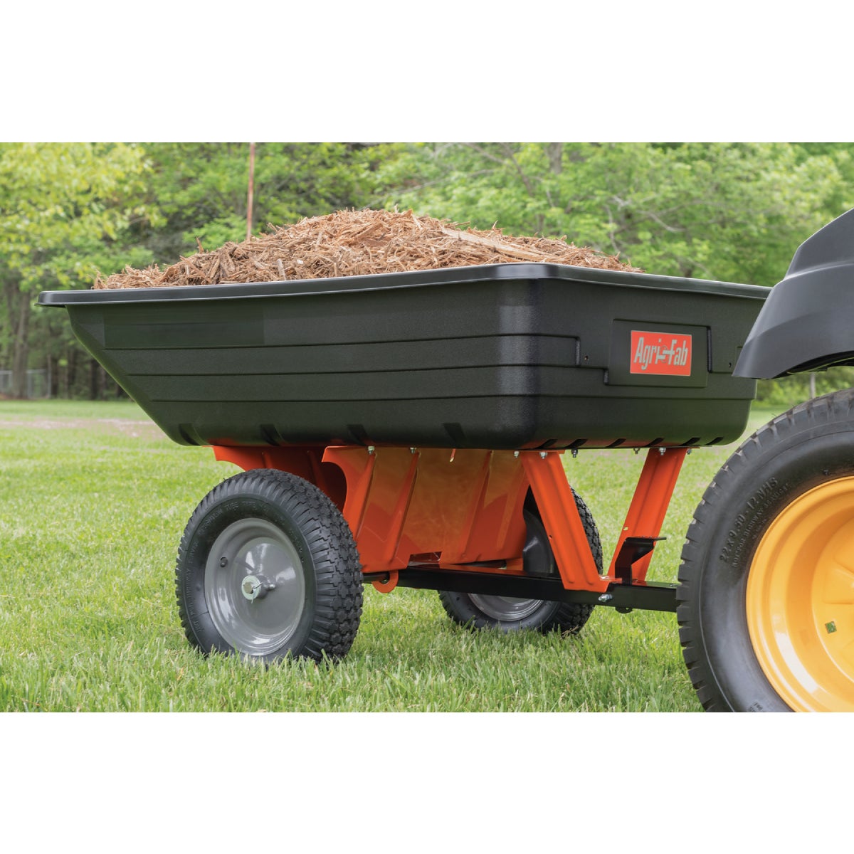 Agri-Fab 650 Lb. Tow-Behind Poly Dump Cart Image 7