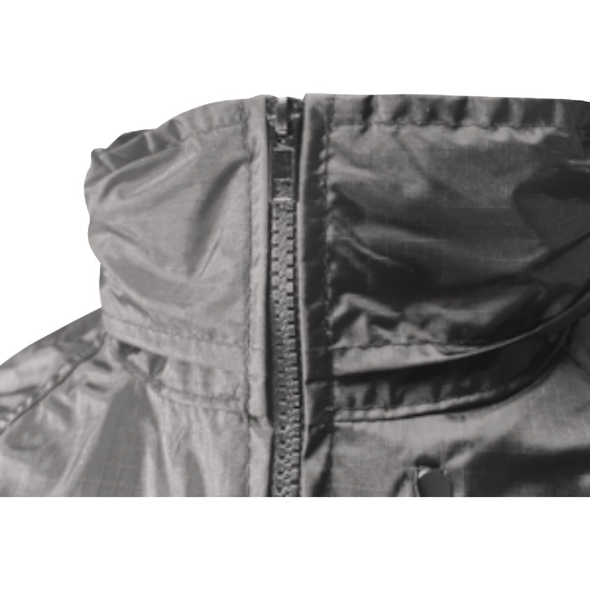 Boss Large Nylon Ripstop Rain Jacket Image 3