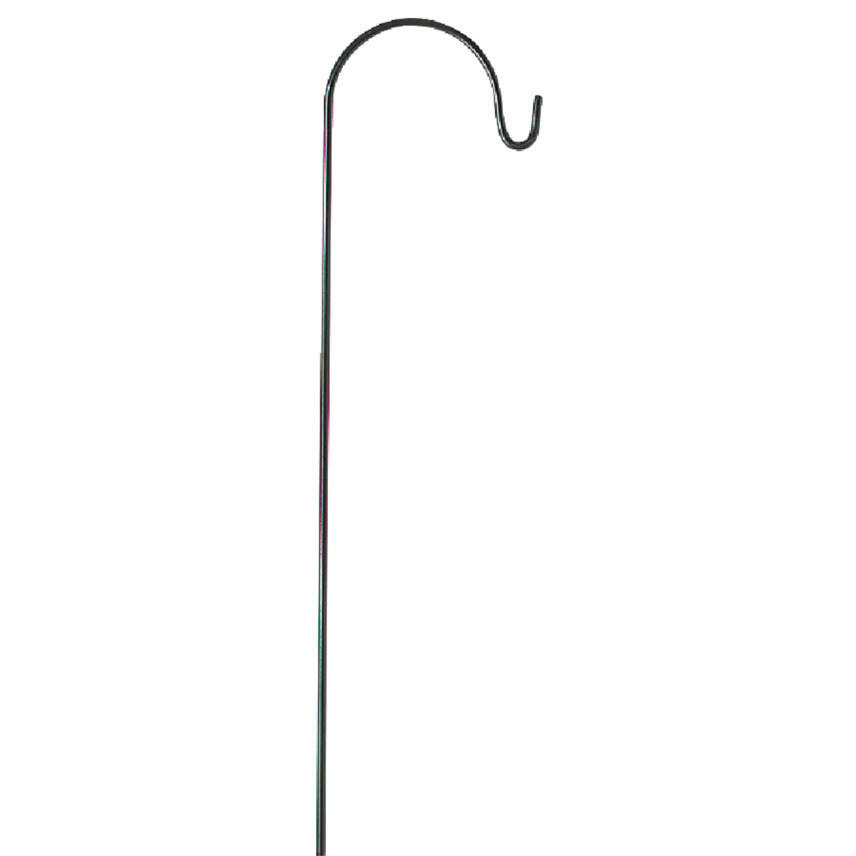 Best Garden 64 In. Black Wrought Iron Shepherd Hook Image 2
