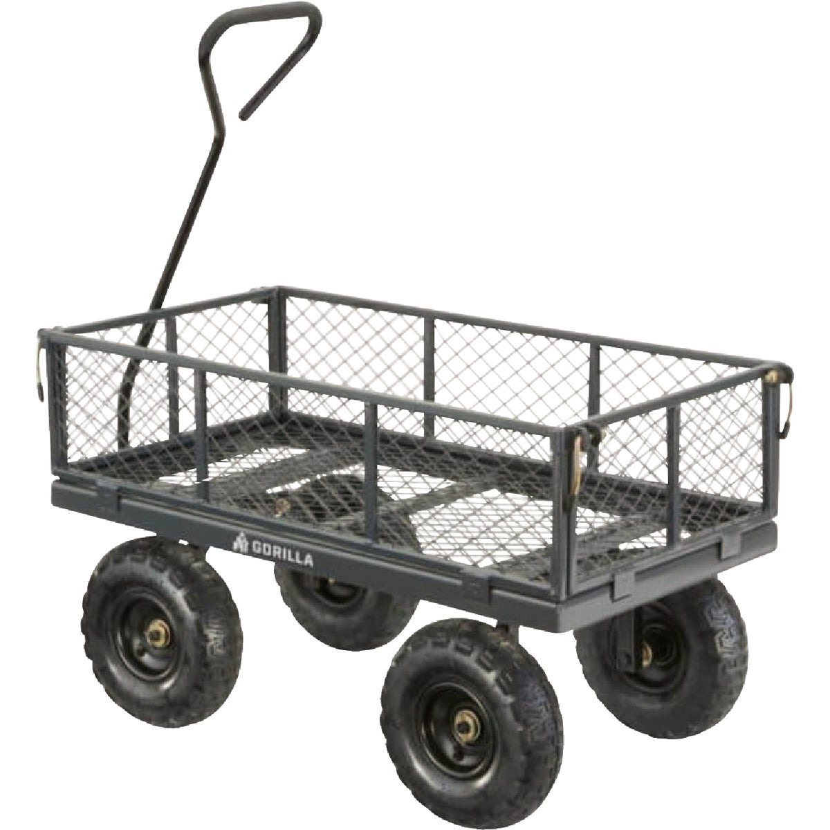 Gorilla Carts 3 Cu. Ft. 600 Lb. Steel Utility Garden Cart Image 2