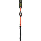 Lupine 3/4 In. x 6 Ft. Reflective Orange Diamond Dog Leash Image 1