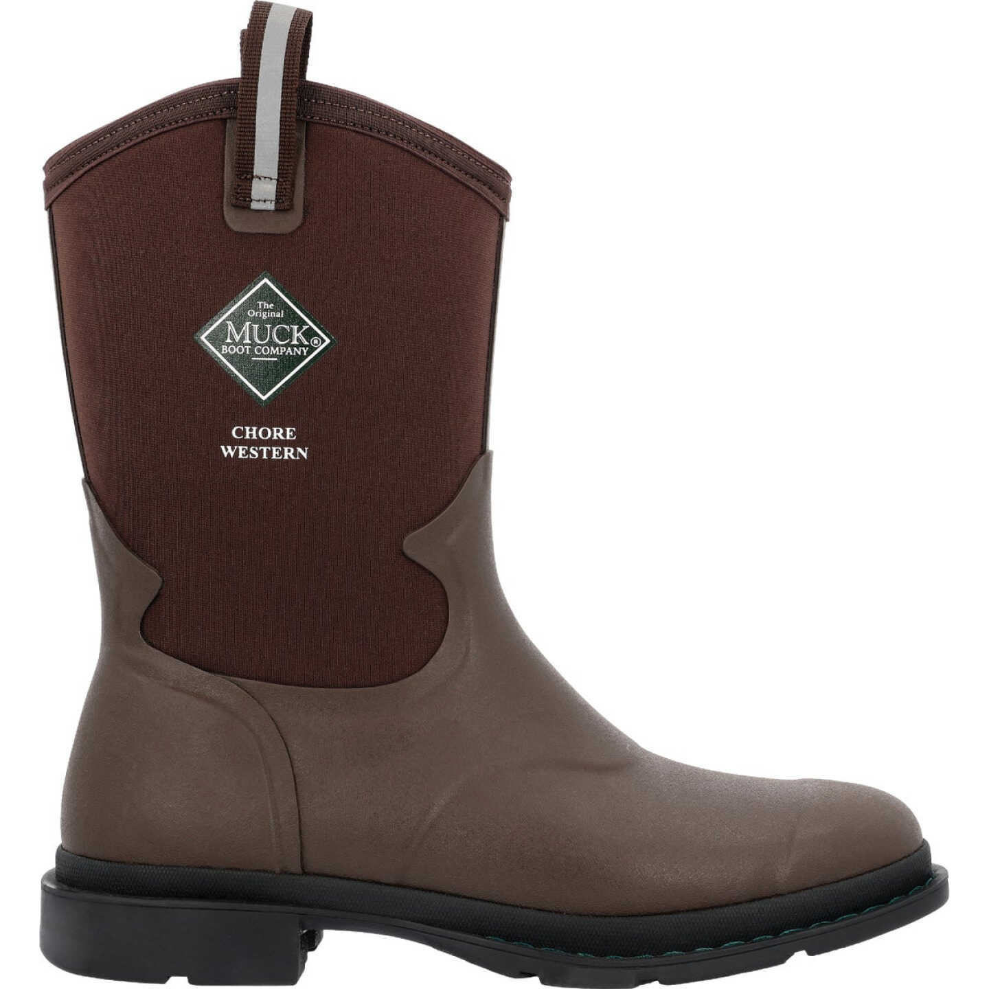 The Muck Boot Company Men's 7 Dark Brown Chore Western Mid Boot Image 7