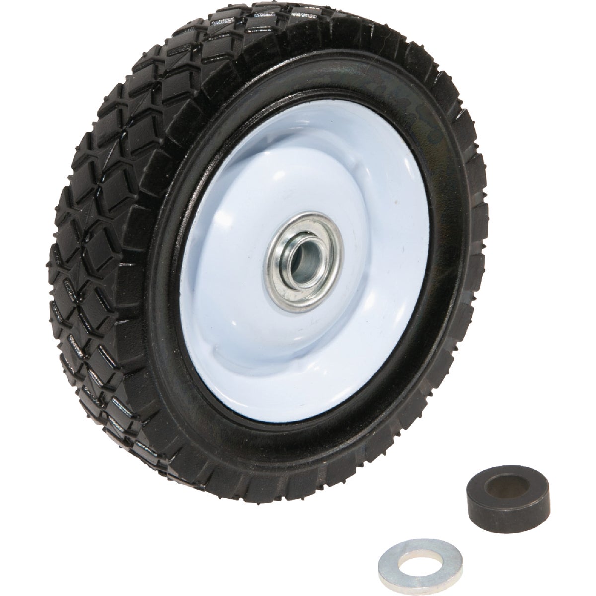 Arnold 6 In. x 1.5 In. Offset Hub Wheel