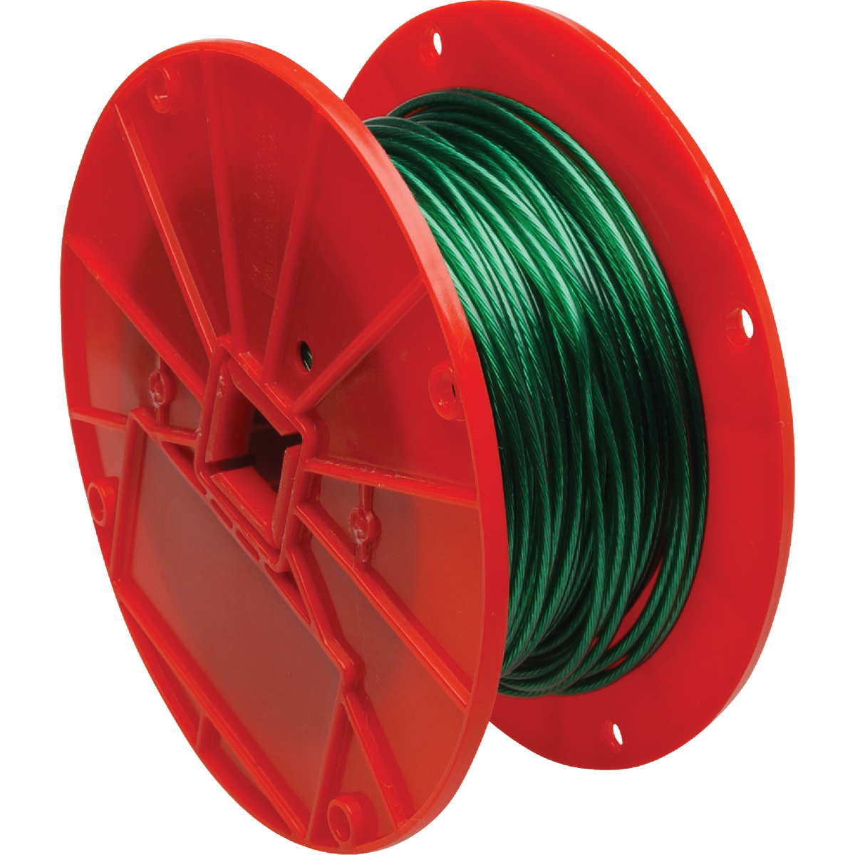 Campbell 1/16 In. x 250 Ft. Vinyl-Coated Iron Clothesline Cable 