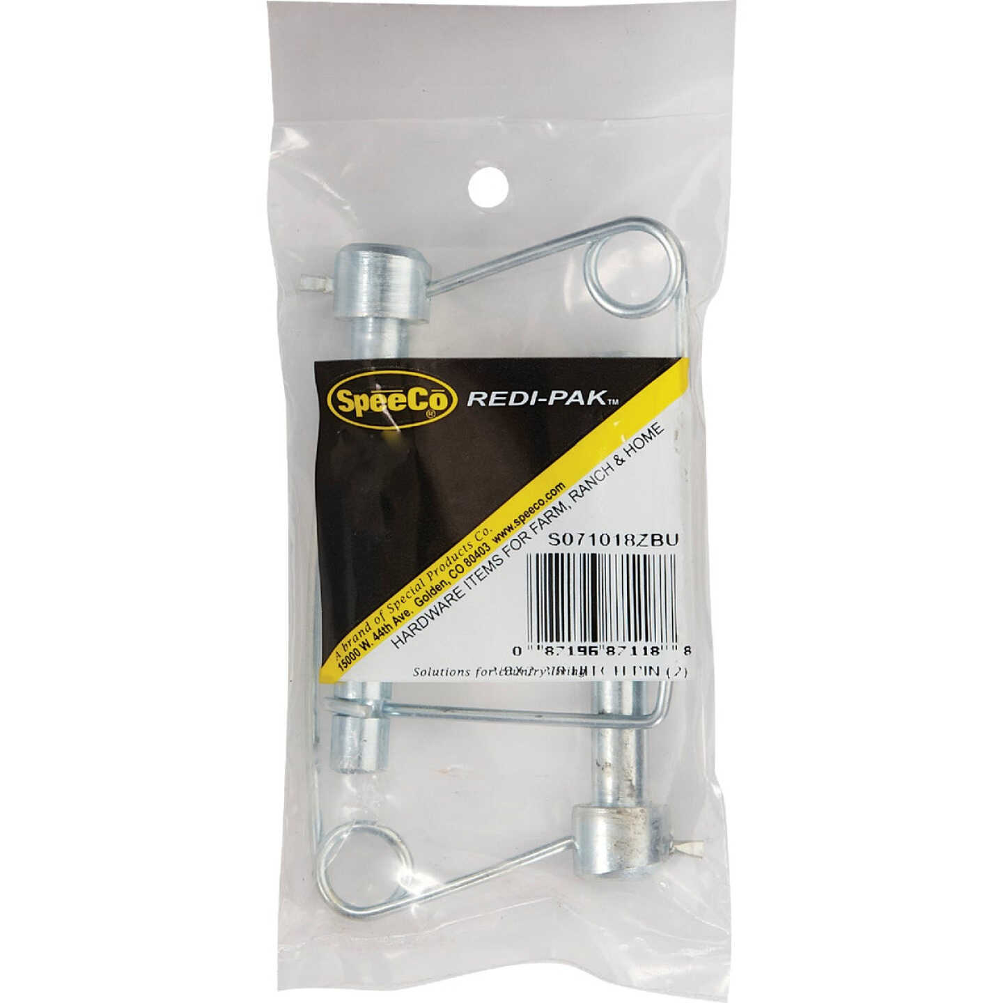Speeco 3/8 In. x 2-3/8 In. Draw Bar Hitch Pin Image 2
