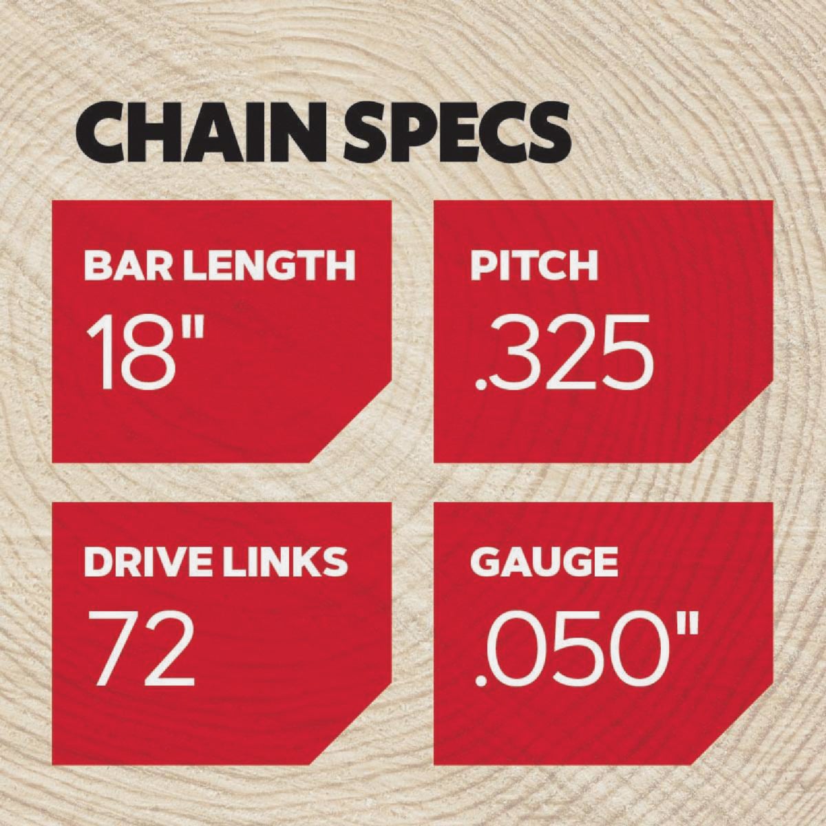 Oregon ControlCut 18 In. 72-Link 0.050 In. ga Chainsaw Chain Image 5