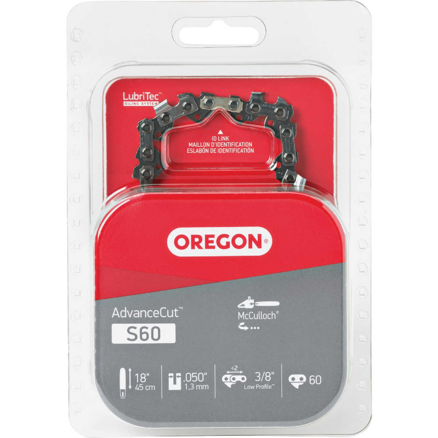 Oregon AdvanceCut 18 In. 60-Link Chainsaw Chain Image 1