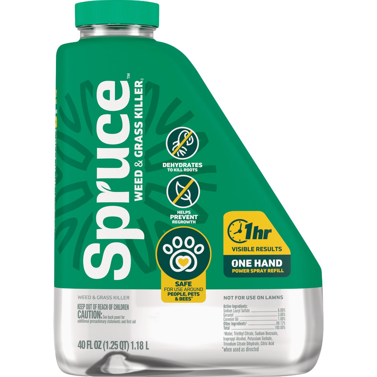 Spruce 40 Oz. One Handed Power Sprayer Refill Weed & Grass Killer