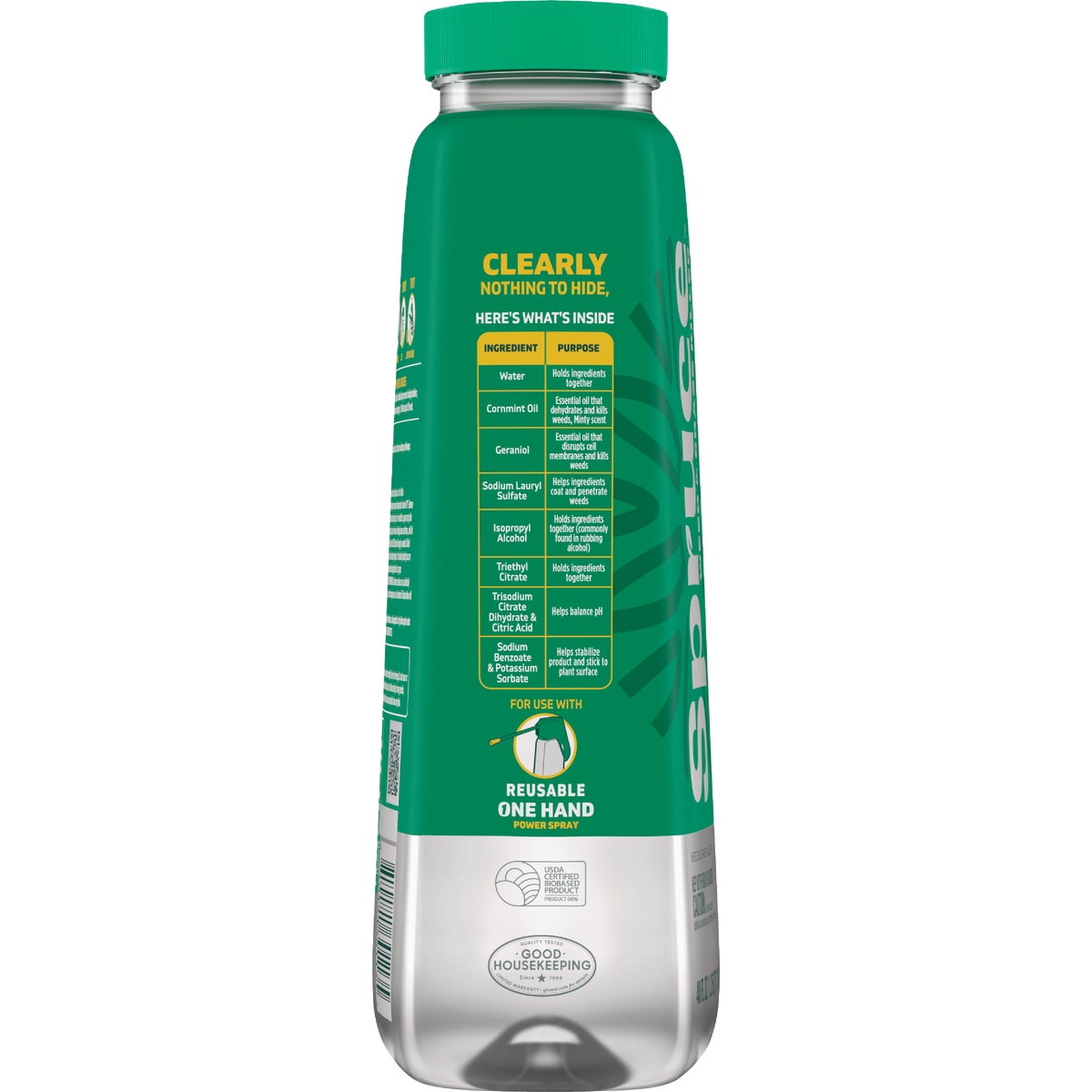 Spruce 40 Oz. One Handed Power Sprayer Refill Weed & Grass Killer Image 3